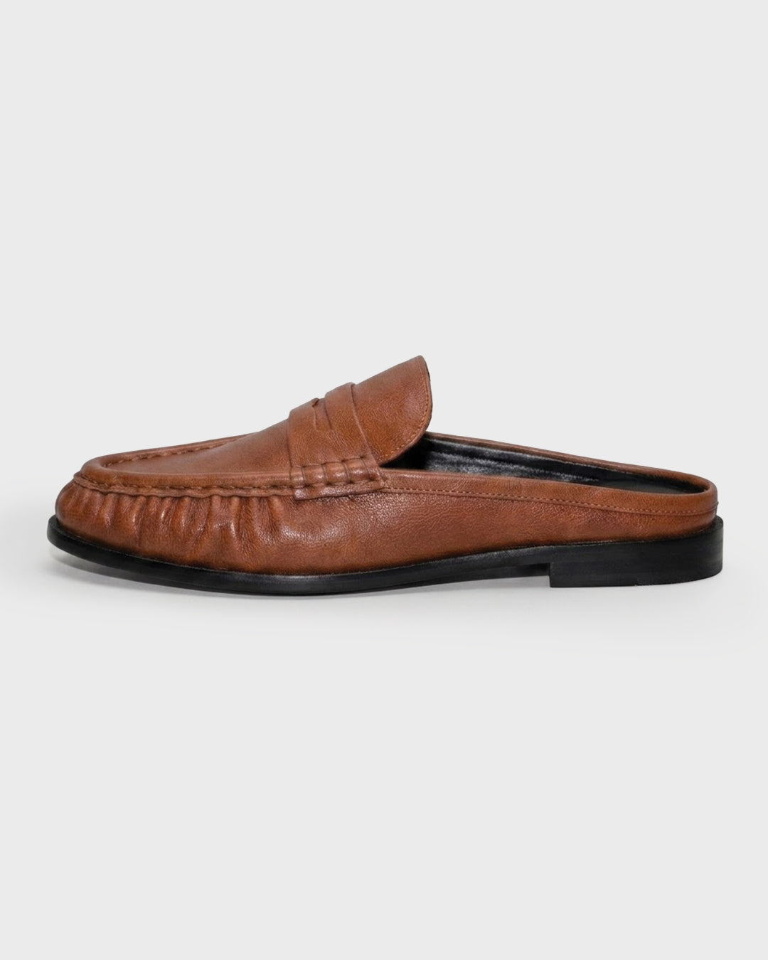 Moc Leather Mule