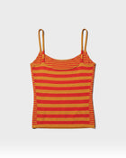 Split Stripe Tank Top