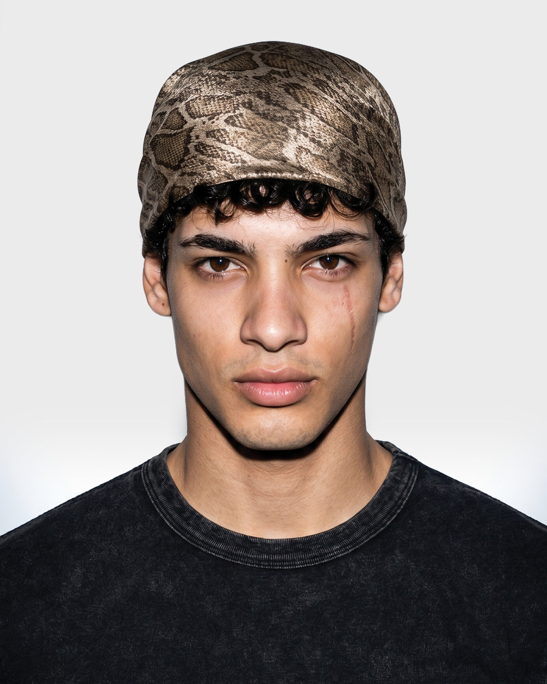 Bandana Pitone Platino