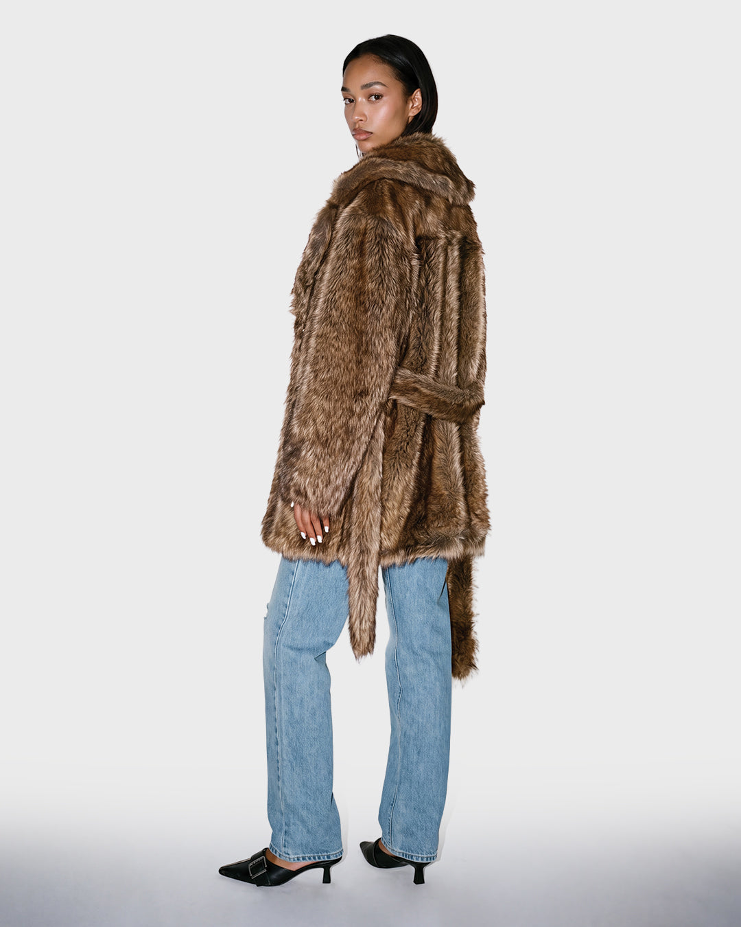 Mended Fur Coat