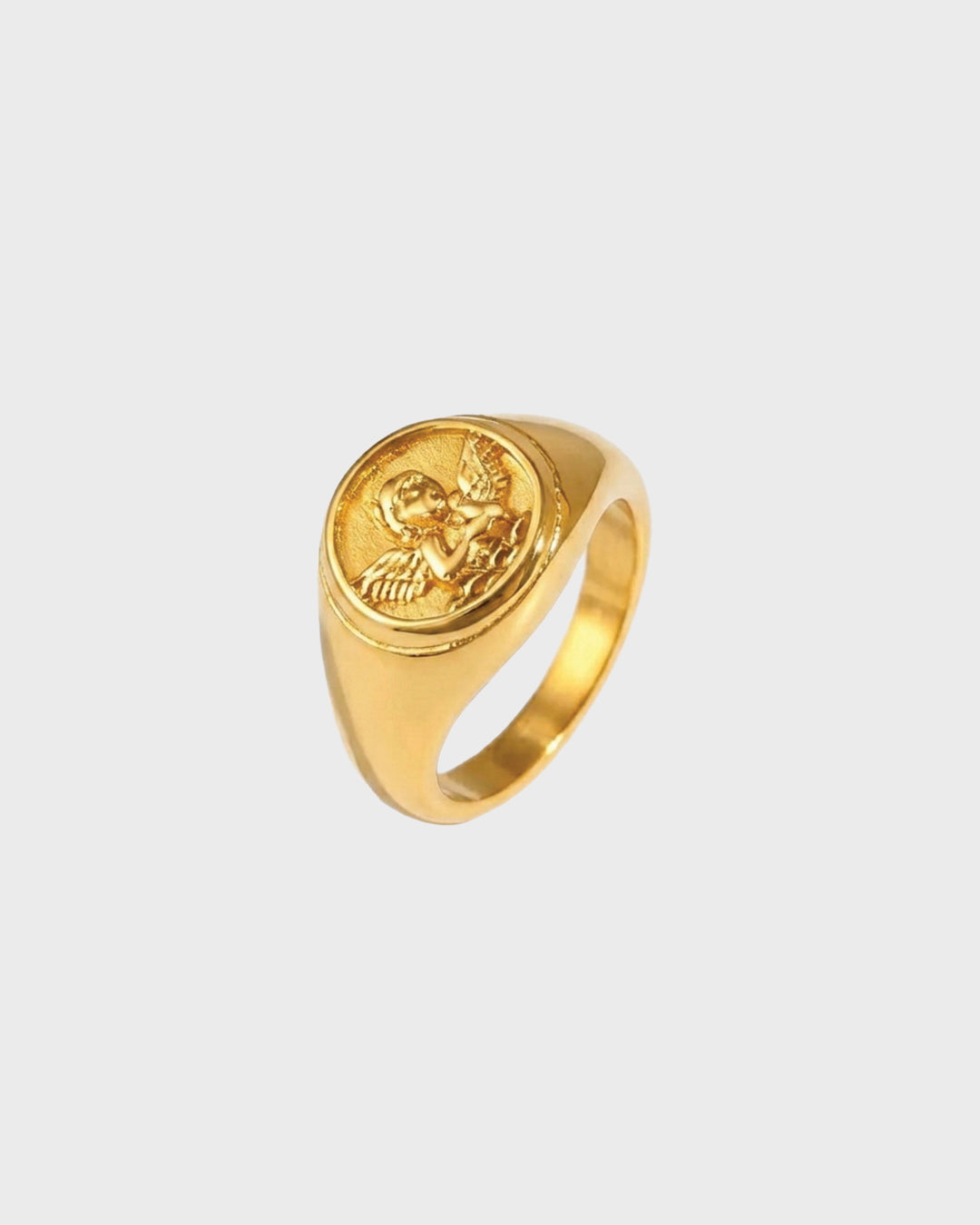 Angel Signet Ring