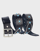 North Star Leather Belt