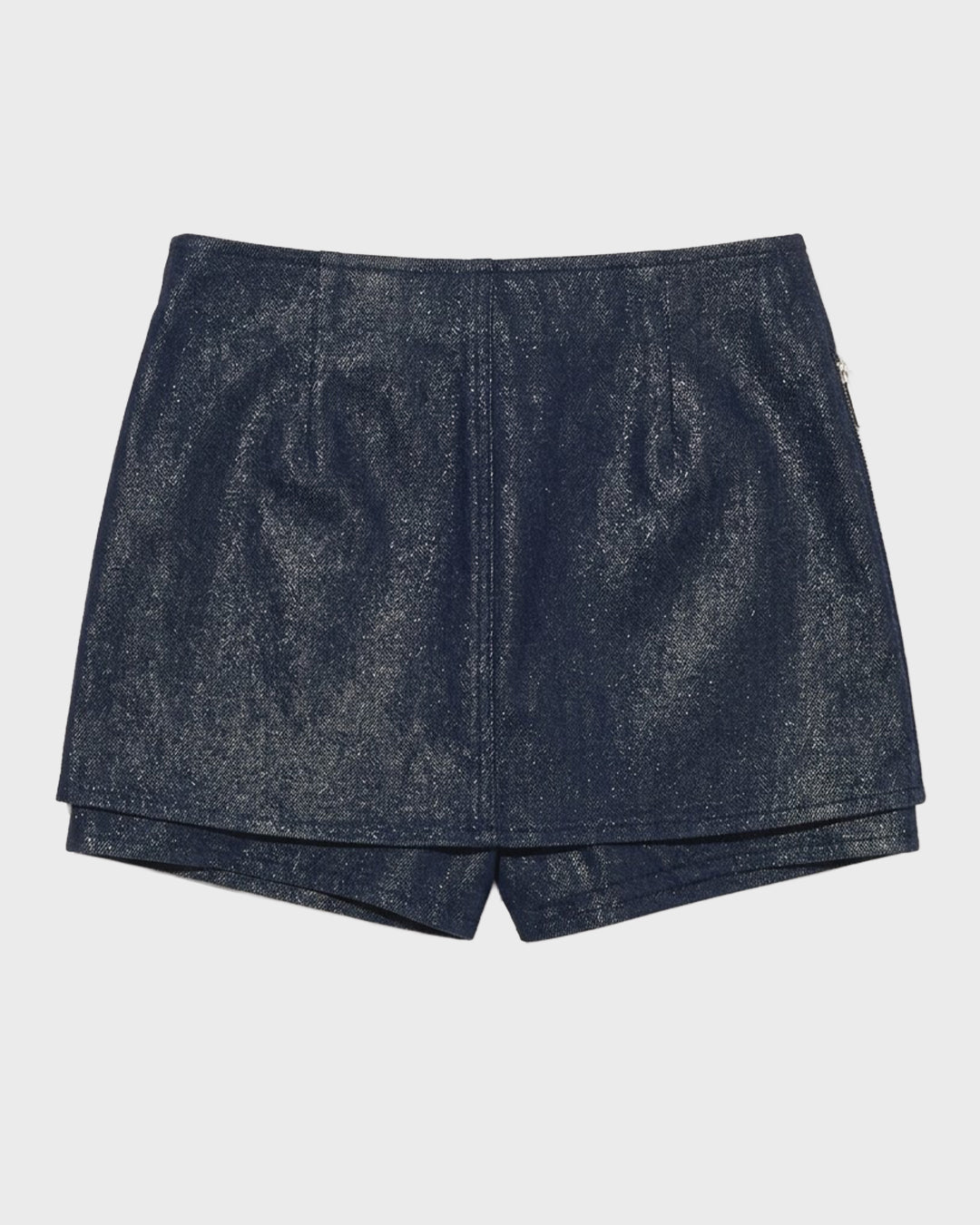 Indigo Shimmer Mini Skort
