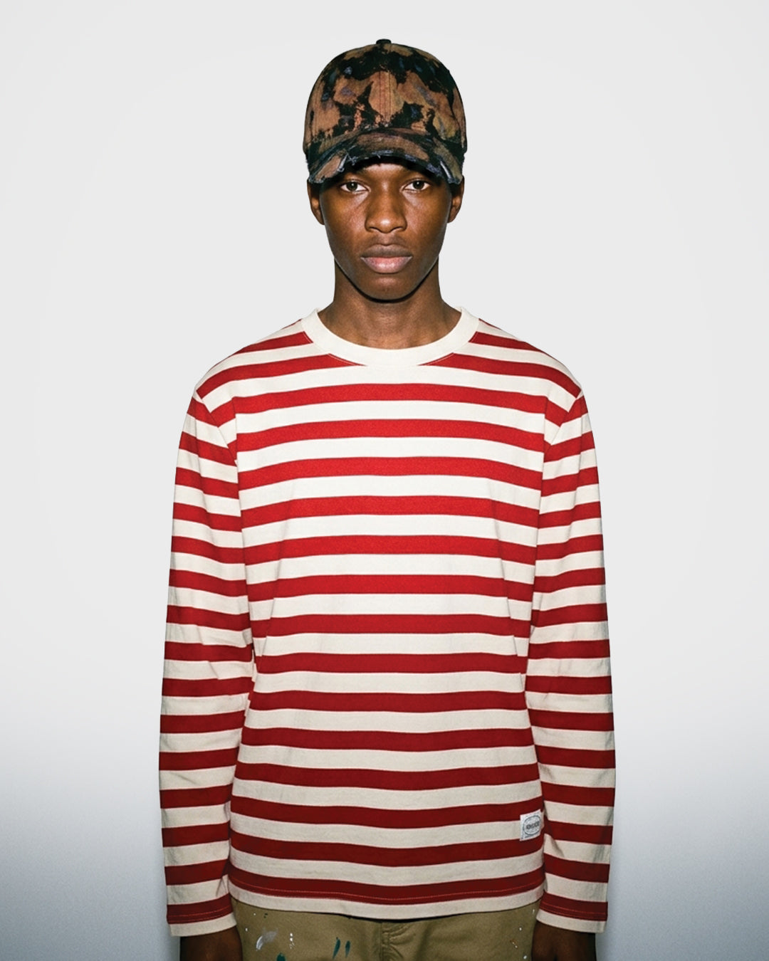 Cappello distressed a fette