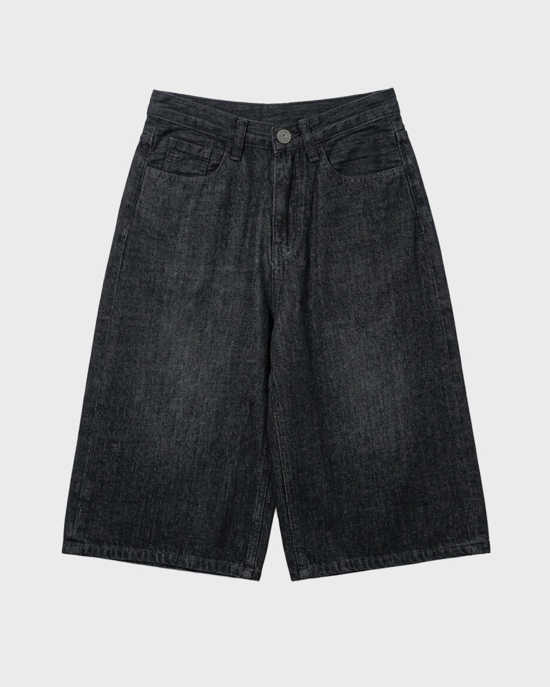 Pumice Stone Denim Shorts