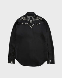 Longhorn Satin Shirt