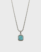 Bezel Stone Pendant Nacklace