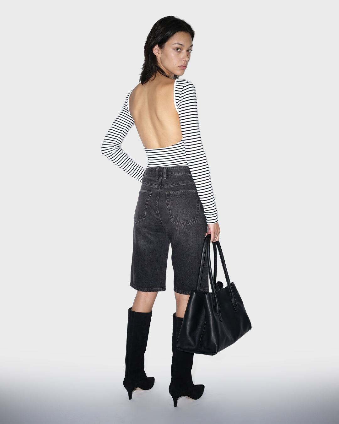 Backscoop Stripe T-shirt