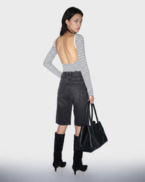 Backscoop Stripe T-shirt