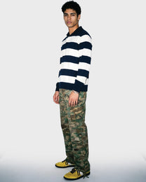 Boro Stitch Camouflage Pant
