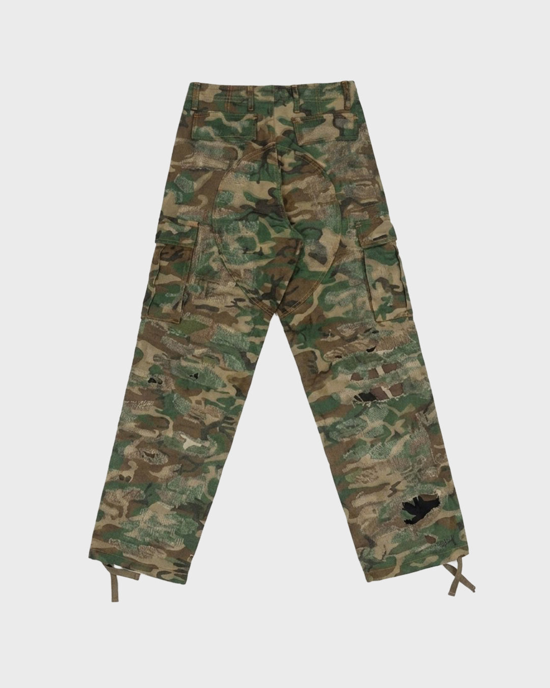 Boro Stitch Camouflage Pant