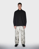 Pantalone in pelle lucida