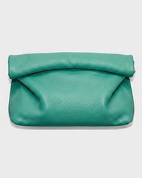 The Fold Leather Clutch
