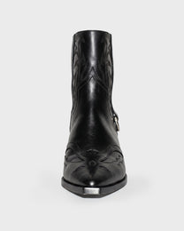 Harness Leather Rodeo Boot