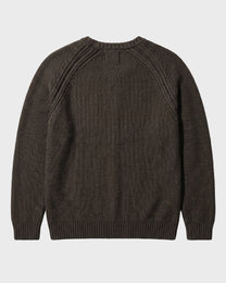 Raglan Line Knitted Sweater