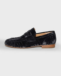Silk Velvet Loafer