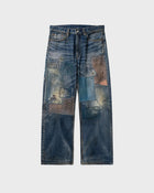 Running Stitch Patchwork Jeans