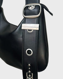 Eyelet Run Crossbody Sack