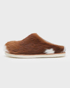 Chestnut Calf Hair Mule