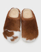 Chestnut Calf Hair Mule