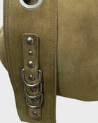Eyelet Run Crossbody Sack