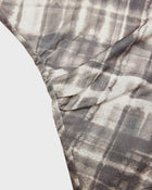 Blurred Plaid Top