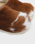 Chestnut Calf Hair Mule