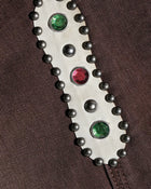 Jewel Denim Patchwork Pant