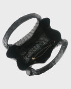 Woven Leather Tote Bag