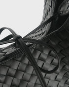 Woven Leather Tote Bag