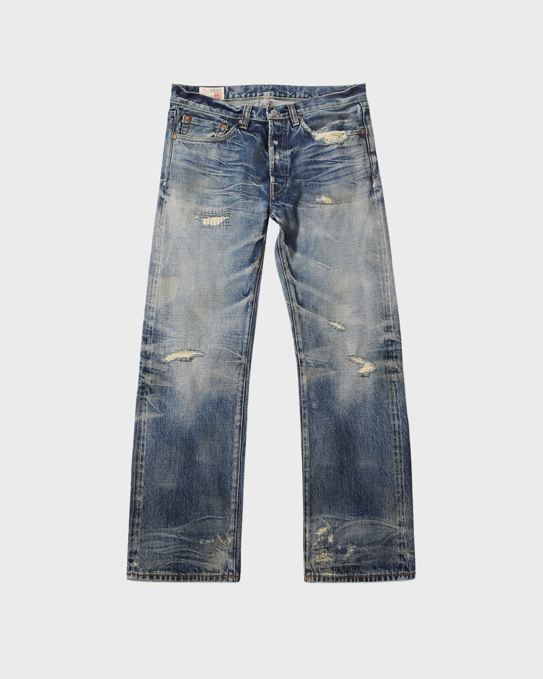 Vaqueros Selvedge con Efecto "Sun Cast"