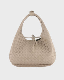 Woven Leather Tote Bag