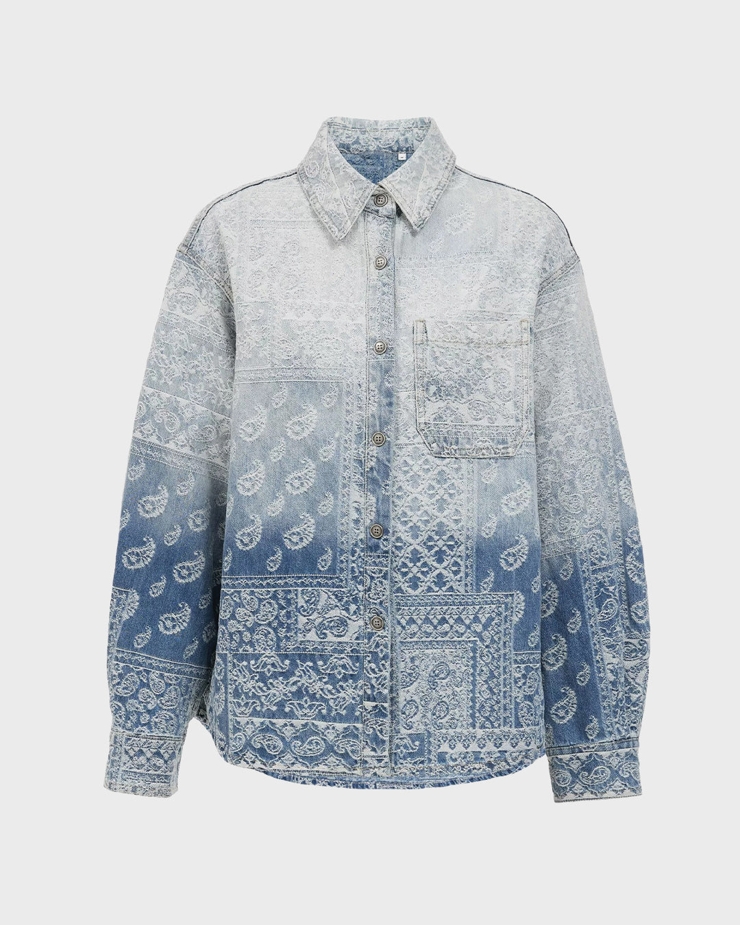 Bandana Panel Overshirt