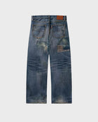 Running Stitch Patchwork Jeans