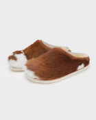 Chestnut Calf Hair Mule