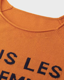 Peace Knit Tee