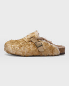 Plush Fur Mule