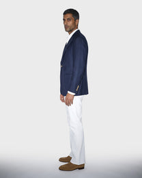 Peak Navy Single Breasted Blazer