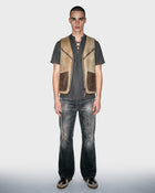 Gilet in montone Shearling Club