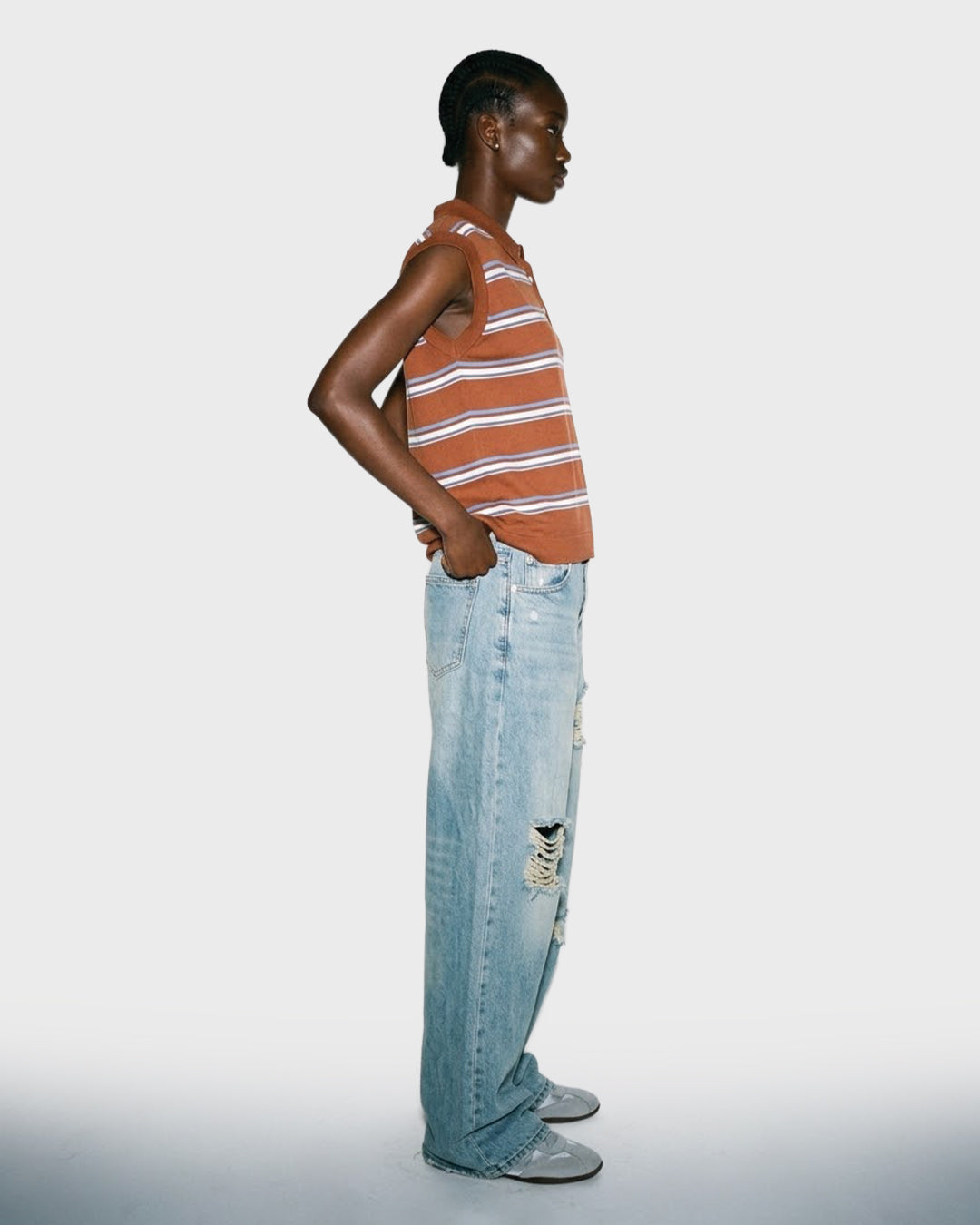 Knit Polo Vest