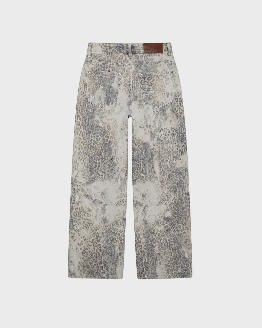 Pale Leopard Jean