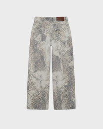 Pale Leopard Jean