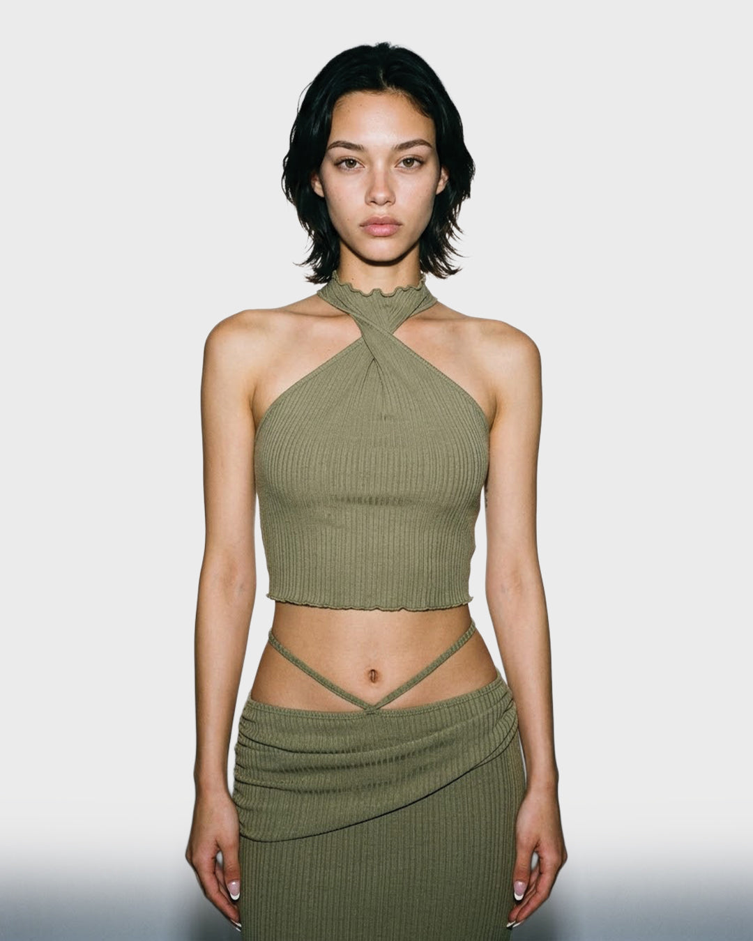 Merrow Halter Top