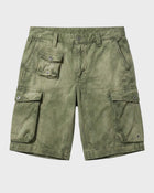 Shorts di jeans effetto candeggiato con bandana