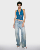 Ruched Halter Top
