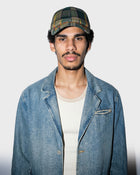 Flame Brim Tartan Cap