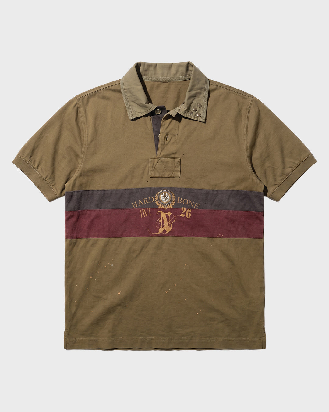 Camicia da campo in morbido indaco