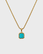 Bezel Stone Pendant Nacklace