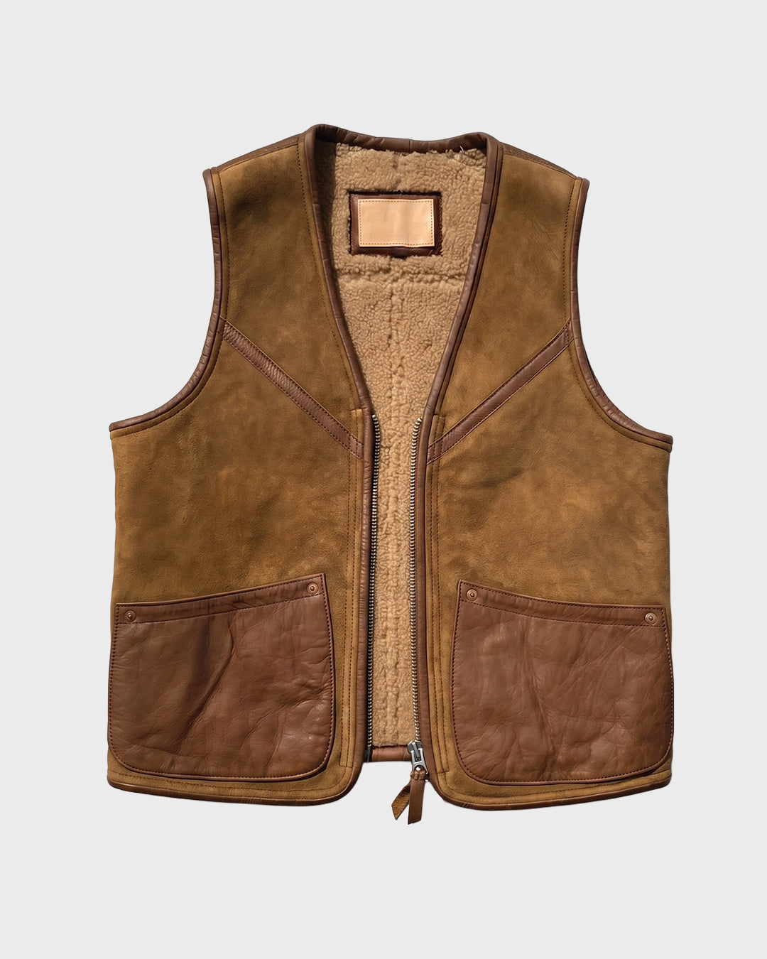 Gilet in montone Shearling Club