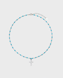 Turquoise Bead Necklace